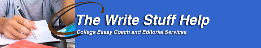 The Write Stuff Help - College Essay and Test Prep Services